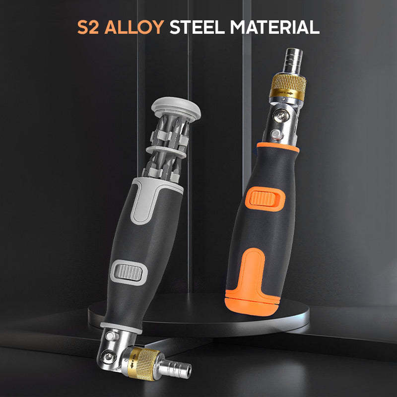 Multi-Function Ratchet Screwdriver 10-in-1 Half Price for a limited ti