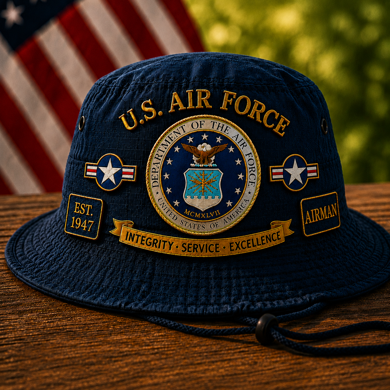 U.S. Air Force Veteran Boonie Hat — Built For Those Who Served