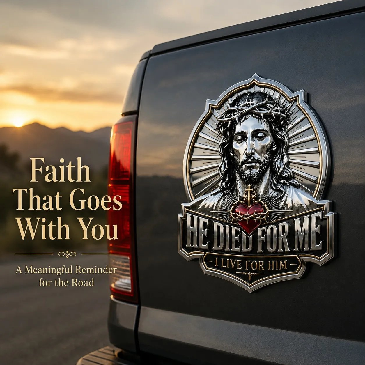 He Died For Me Emblem