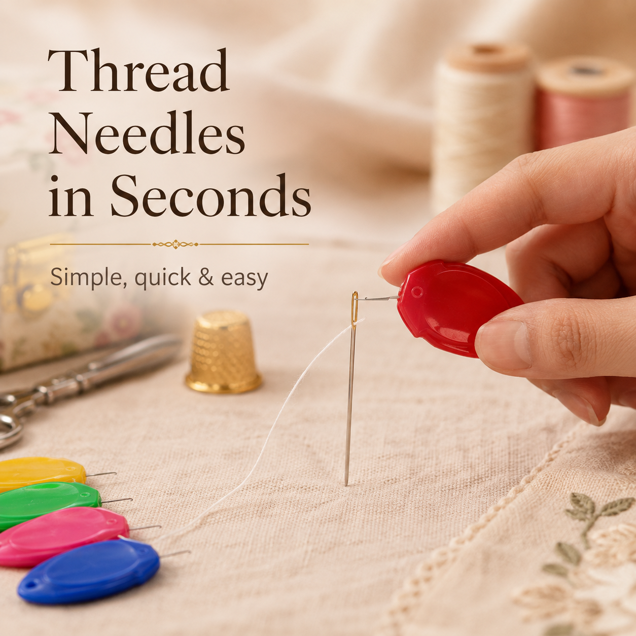 🔥Last Day 49% OFF - Easy Hook Needle Threader