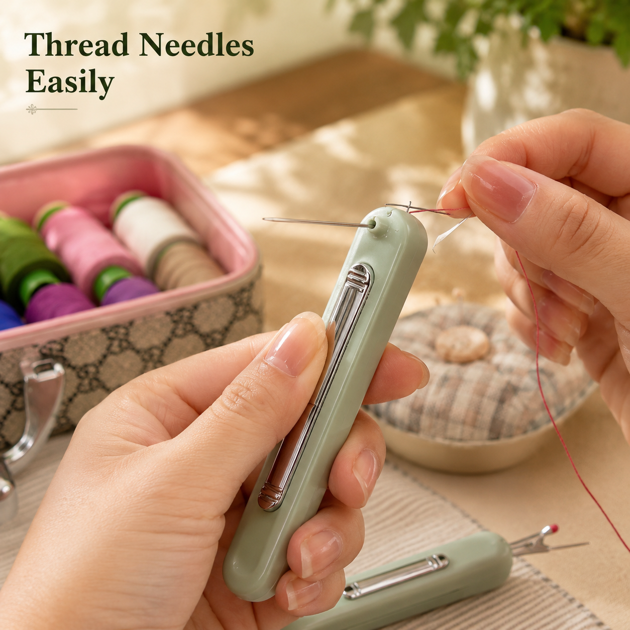 🔥 Last Day 49% OFF - 2-in-1 Needle Threader