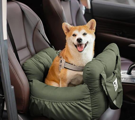Portable Leisure Outing Pet Booster Dog Car Seat Bed
