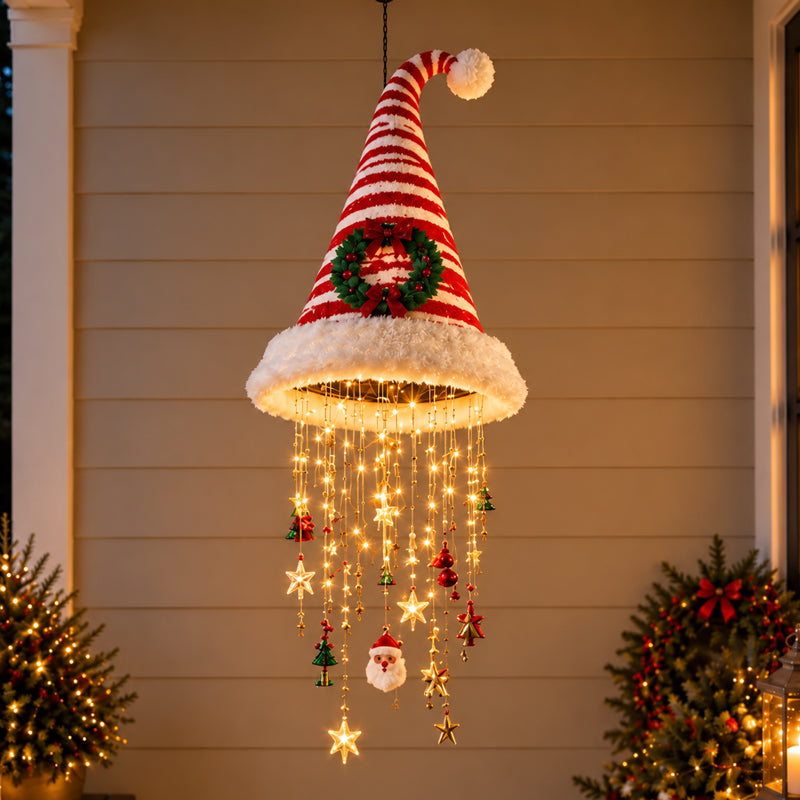 🎄✨ Christmas Hat Pendant Light — Create a Warm & Magical Holiday Atmosphere at Home