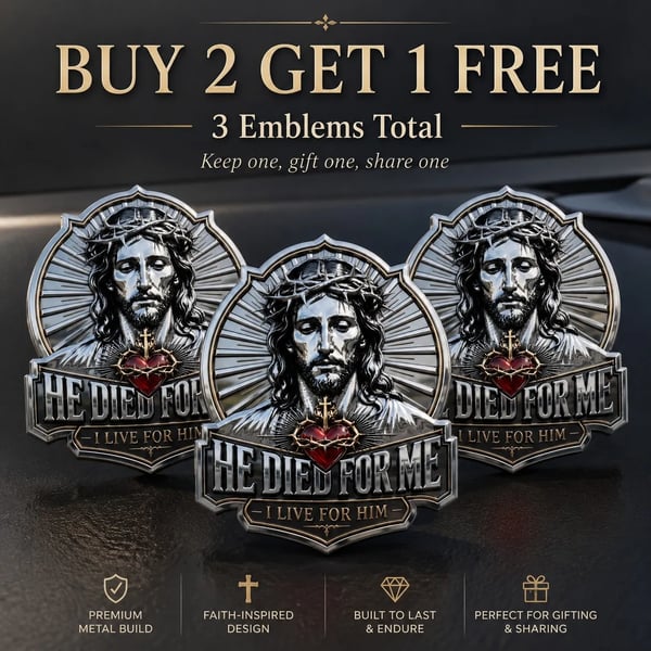 He Died For Me Emblem