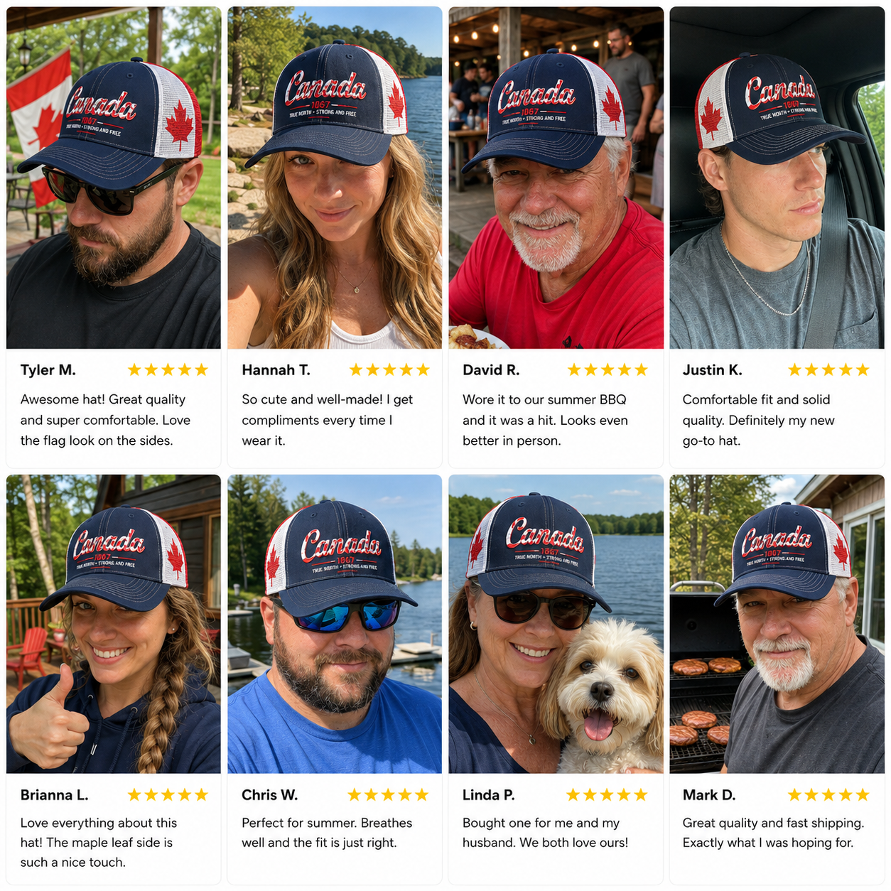 Canada Day Sale - Canada 1867 “True North” Patriotic Trucker Cap