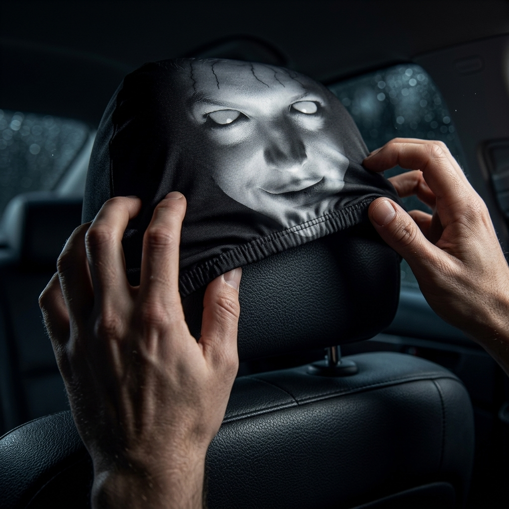 😆 Funny Cartoon Car Headrest Covers -- Free Shipping Over$39🔥🔥