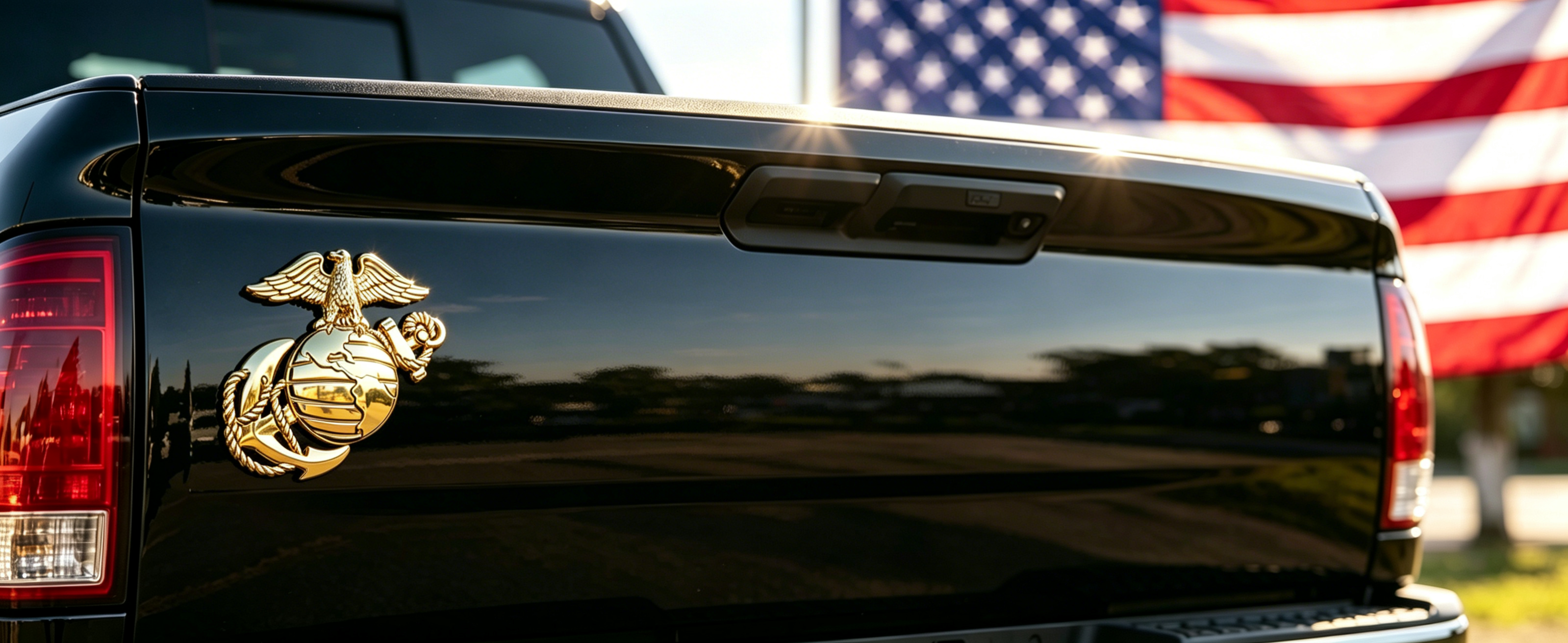 250th Anniversary U.S. Marine Corps Metal Cars Emblem