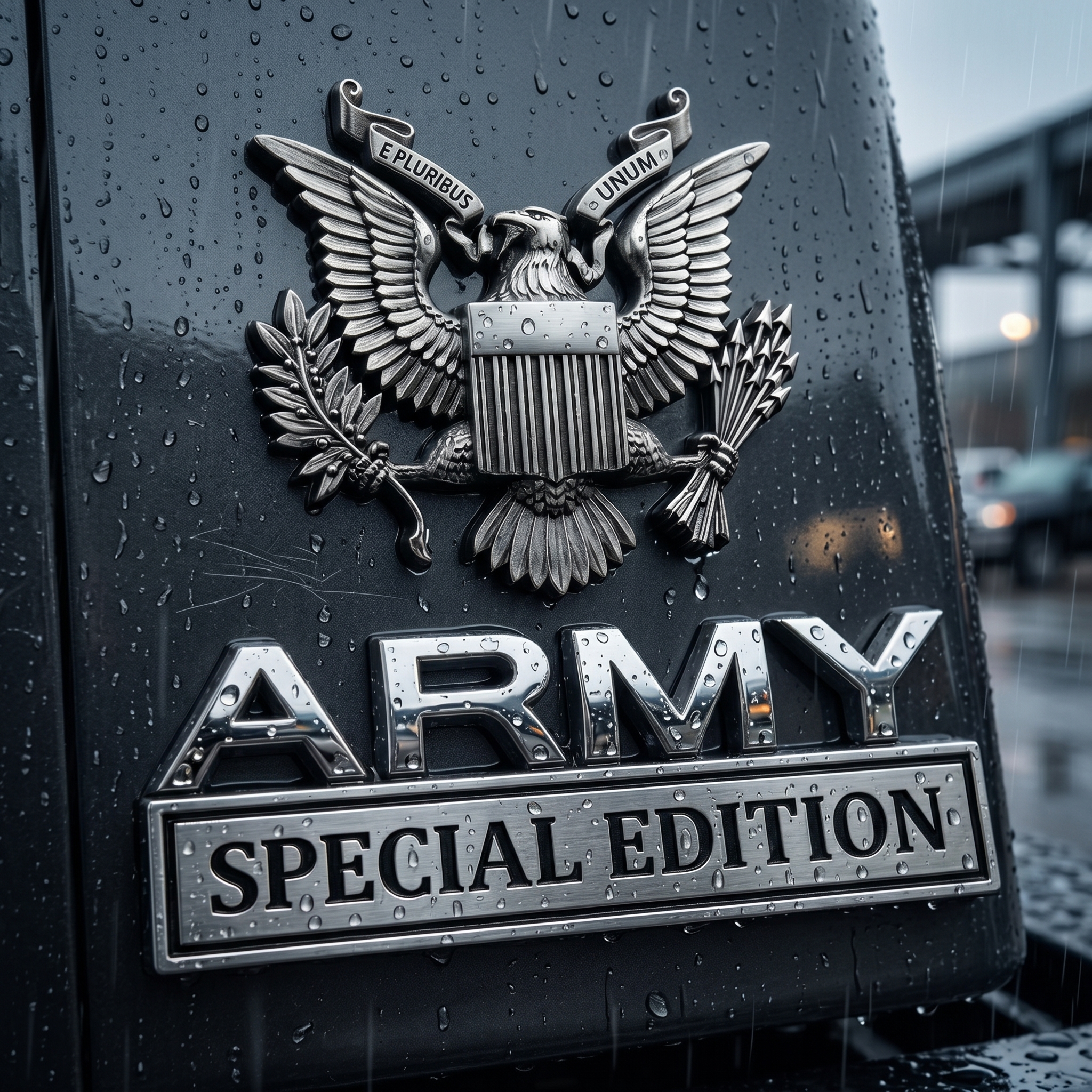 🎁Hot Sale 49% OFF🔥U.S. Army Special Edition Eagle Chrome Metal Badge