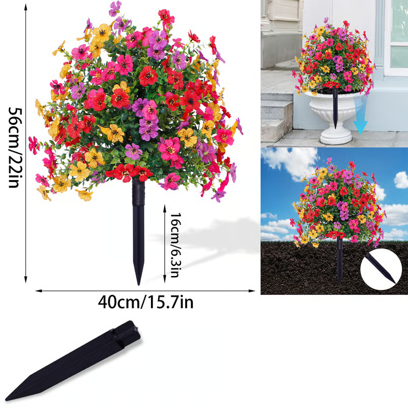 Outdoor Artificial Flower Decoration