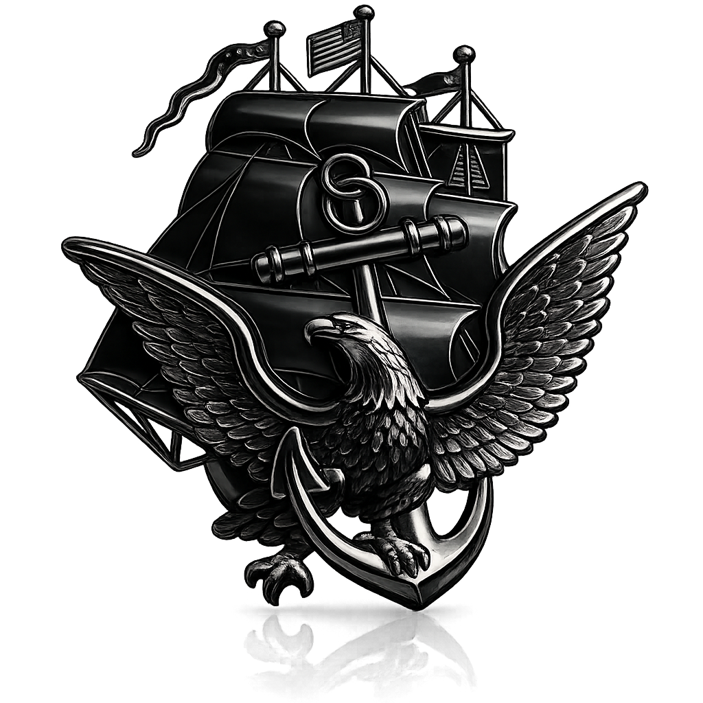 250th Anniversary U.S. NAVY Metal Car Emblem