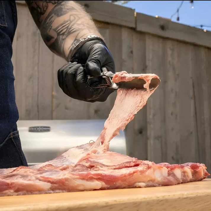Remove Rib Membranes in 3 Seconds Without Tearing Meat