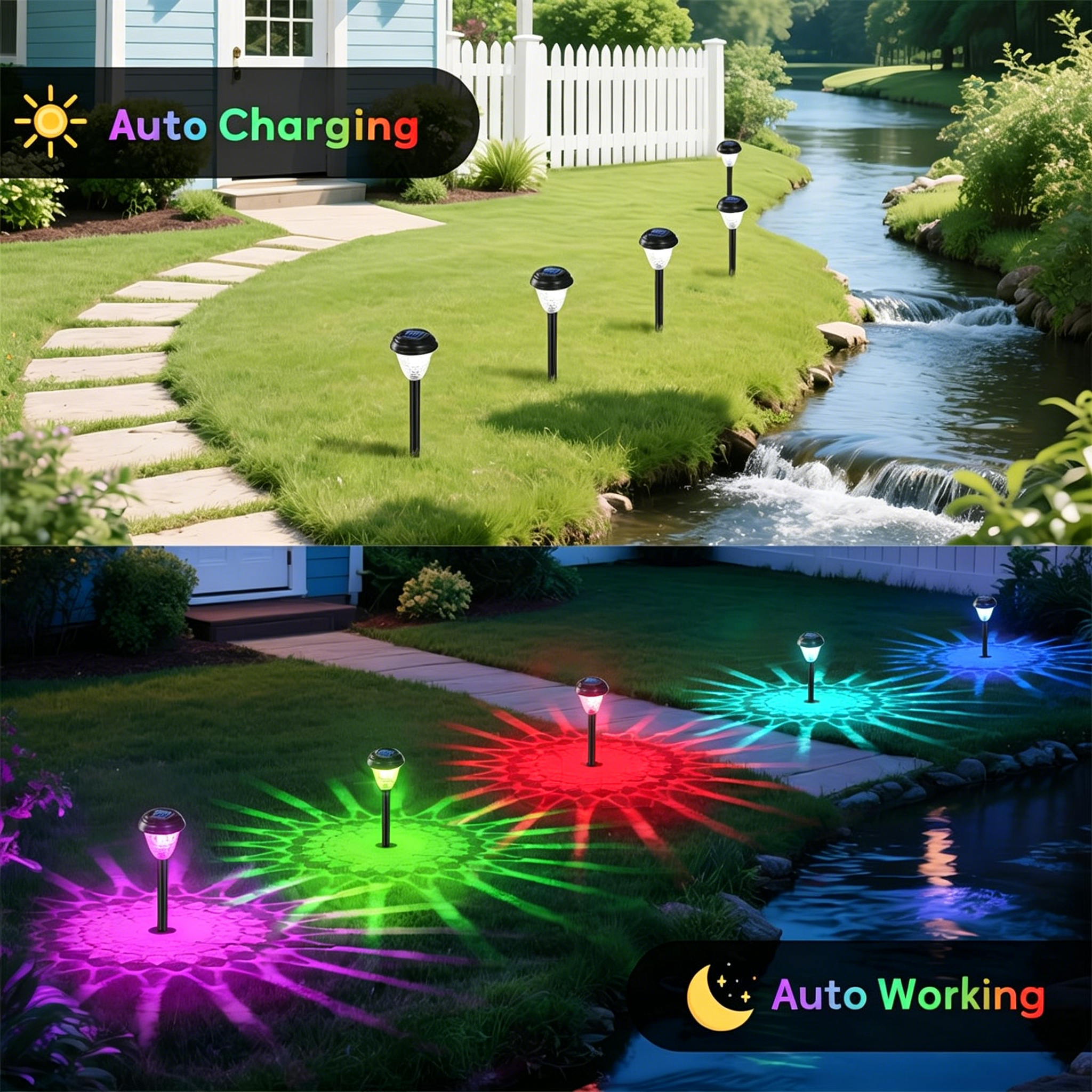 Solar Pathway Lights