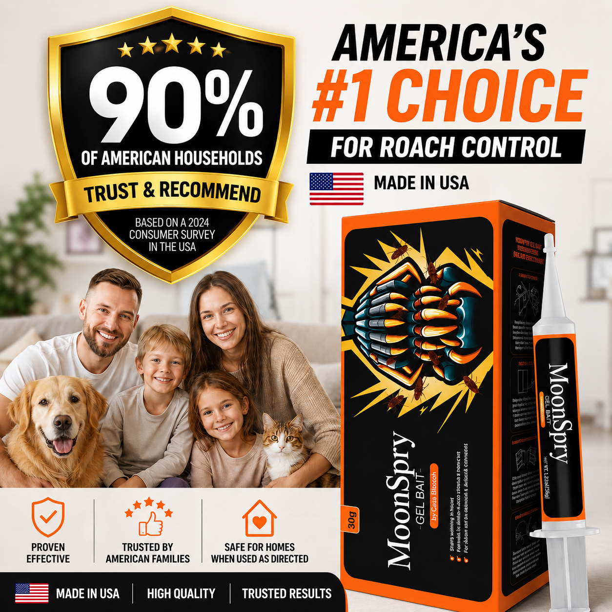 MoonSpry Gel Bait (New Upgraded Formula) --🔥🔥Free Shipping Over $39
