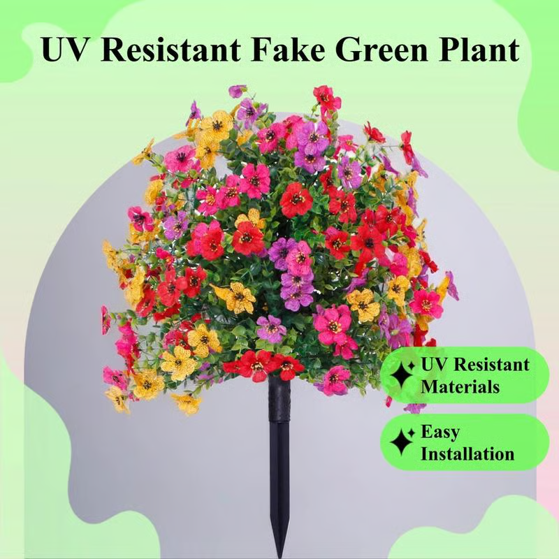 Outdoor Artificial Flower Decoration