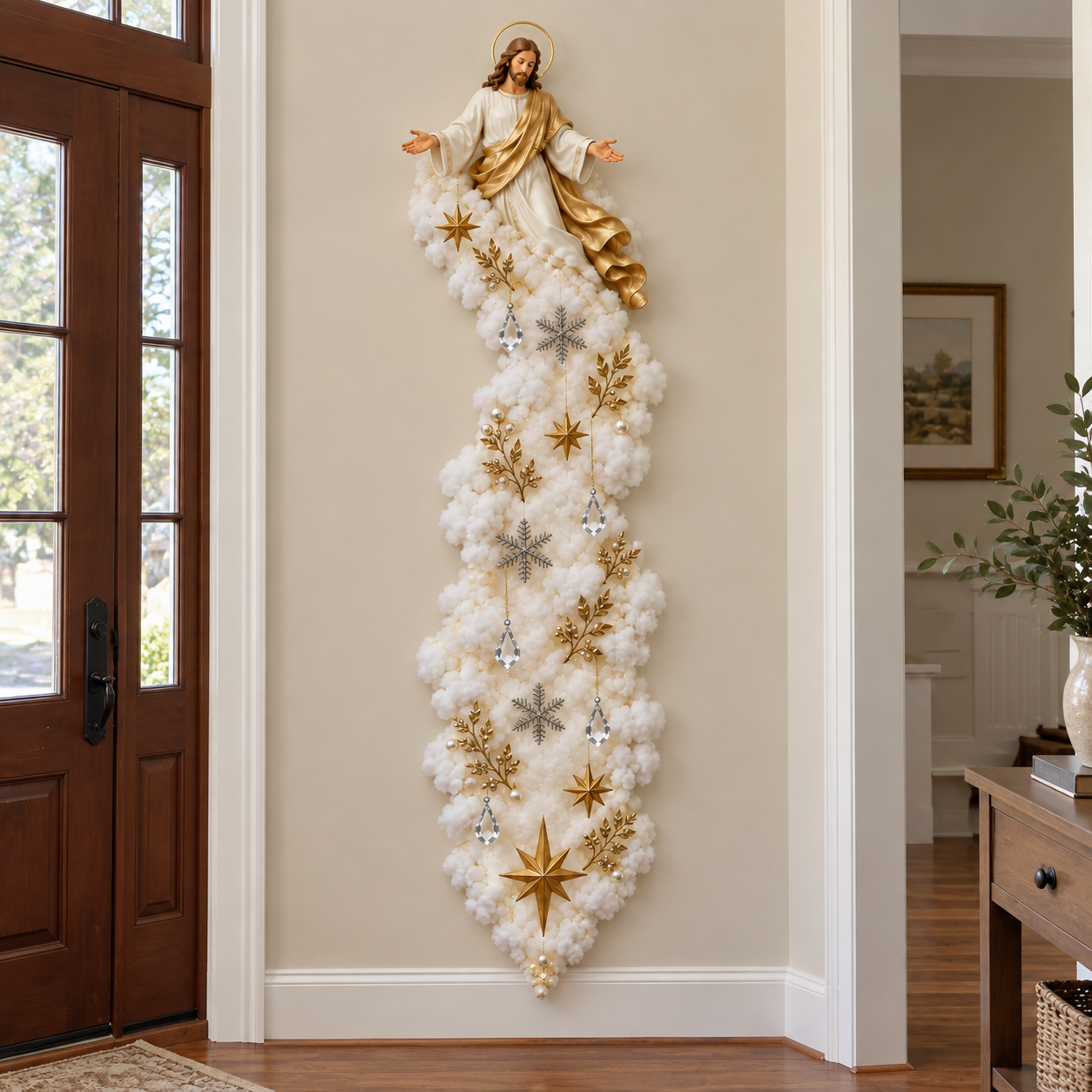 ✨ Christmas Blessing Cloud Trail Wall Light Collection