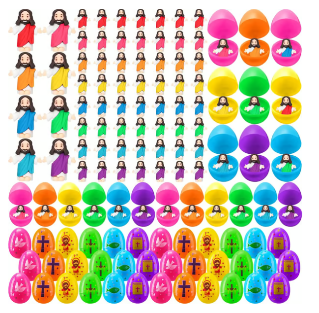 Christian Easter Surprise Eggs: Pre‑Filled Eggs with Mini Jesus Figures – Share Hope & Faith This Spring