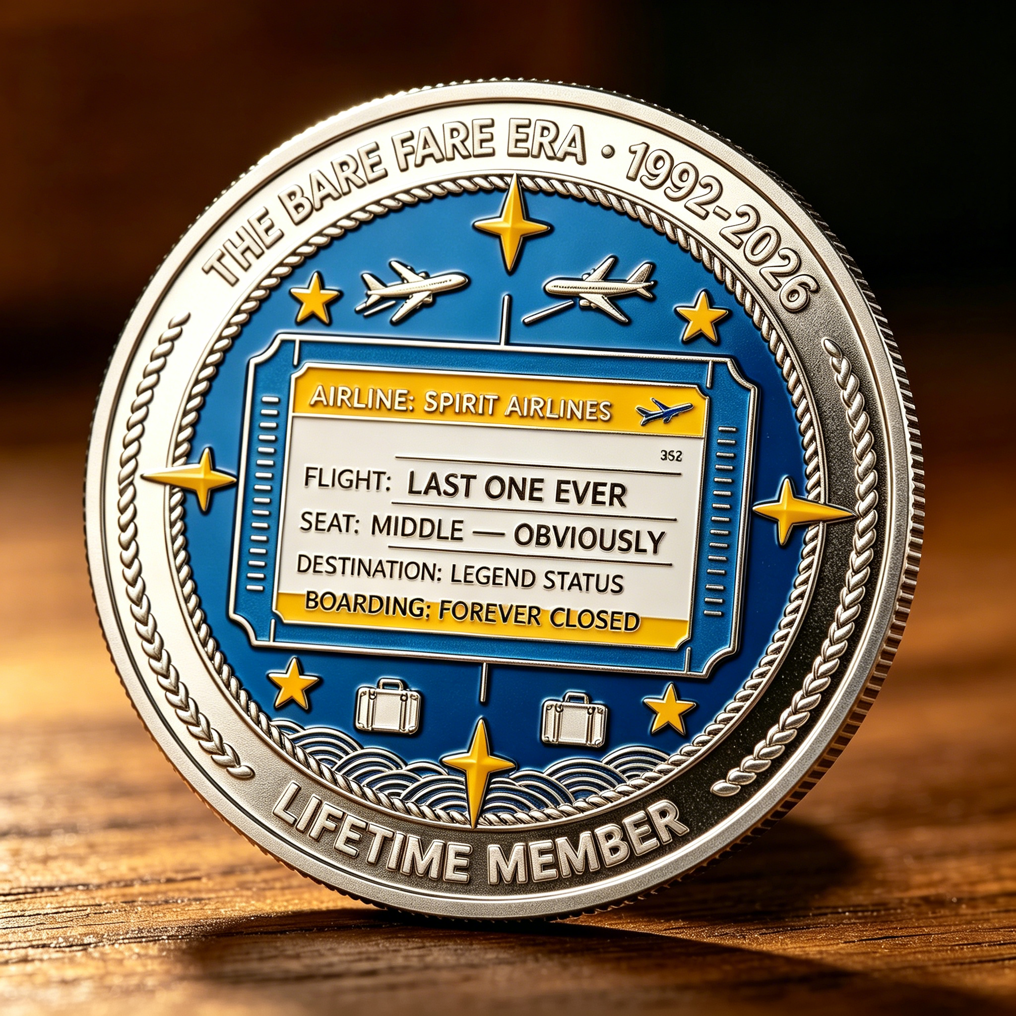 The End of an Era: The Official "I Survived The Bare Fare" Commemorative Coin