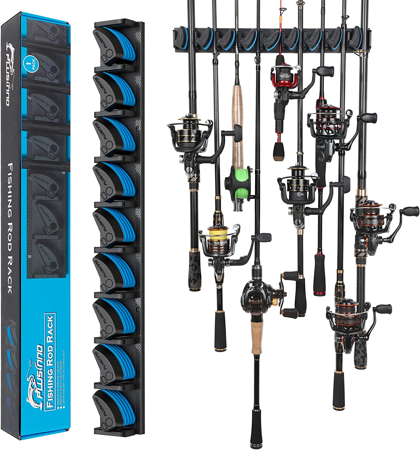 🔥Last Day 50% OFF🎄Fishing Pole Organizer Holder Wall Rack