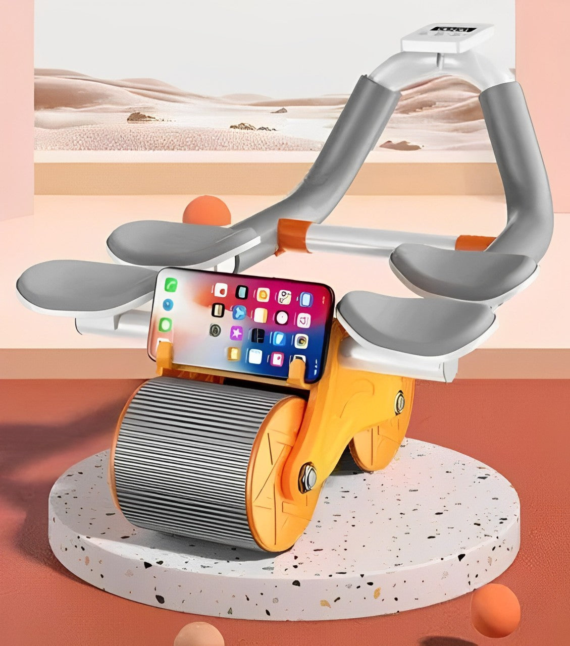 Automatic Rebound Abdominal Exercise Roller