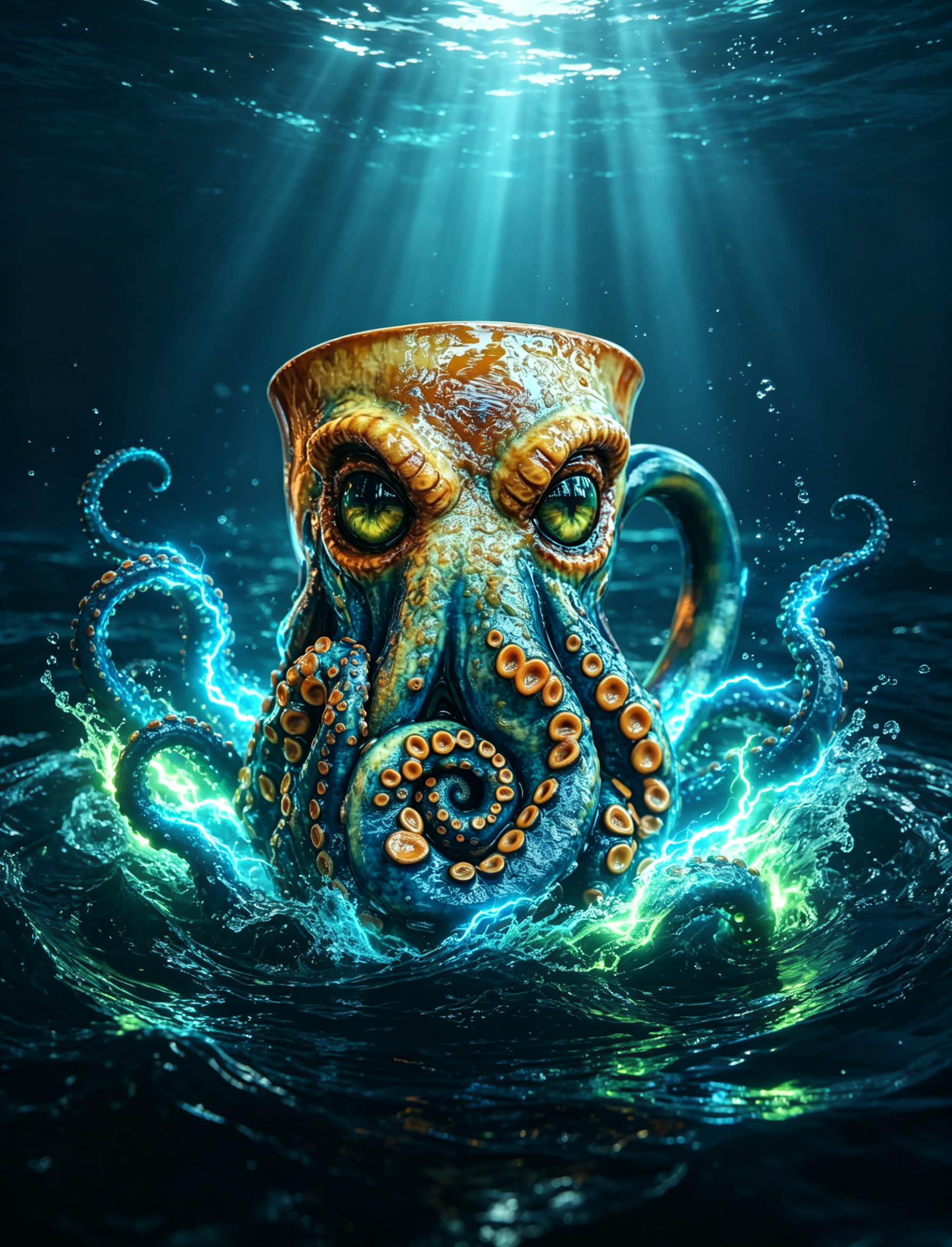 Cthulhu-Inspired Pirate Mug -- 🔥🔥Buy 2 Free Shipping