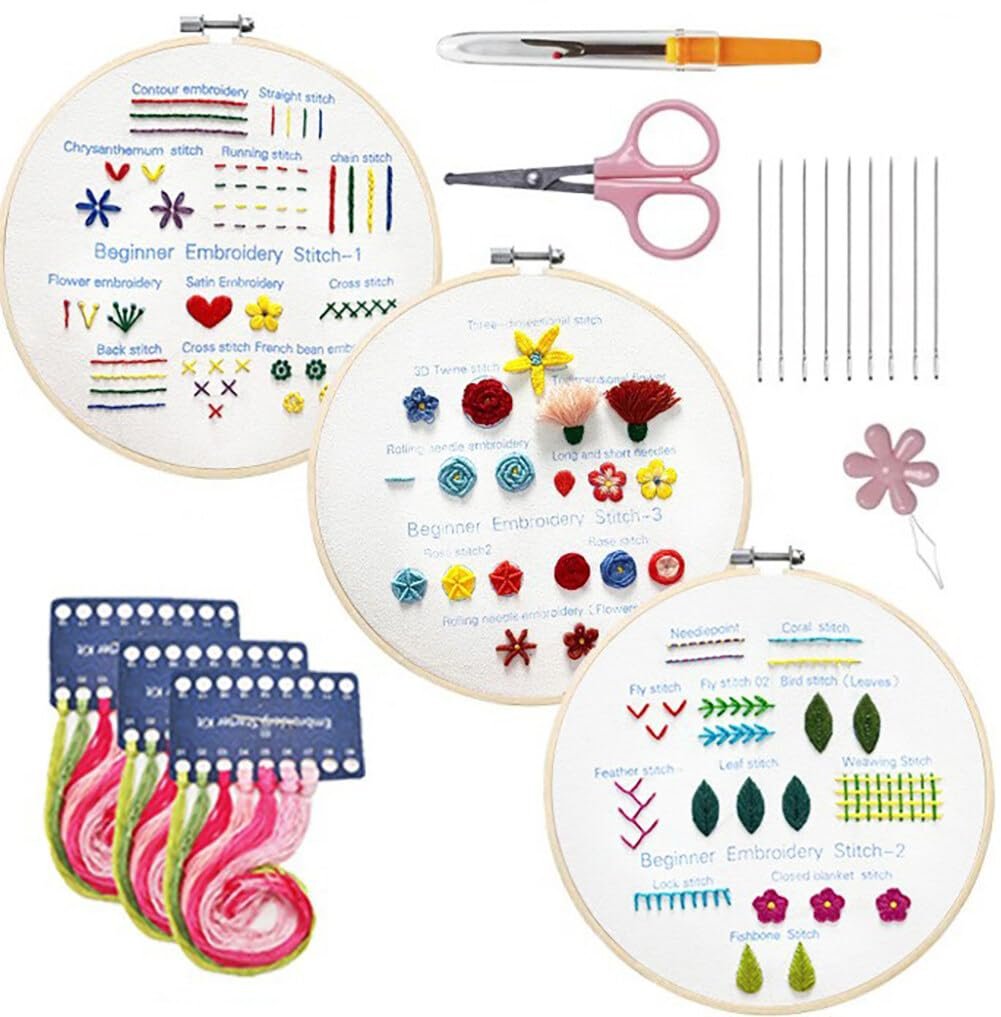 🔥Last Day 50% OFF🎄Embroidery Starter Kit-Buy 2 Free shipping