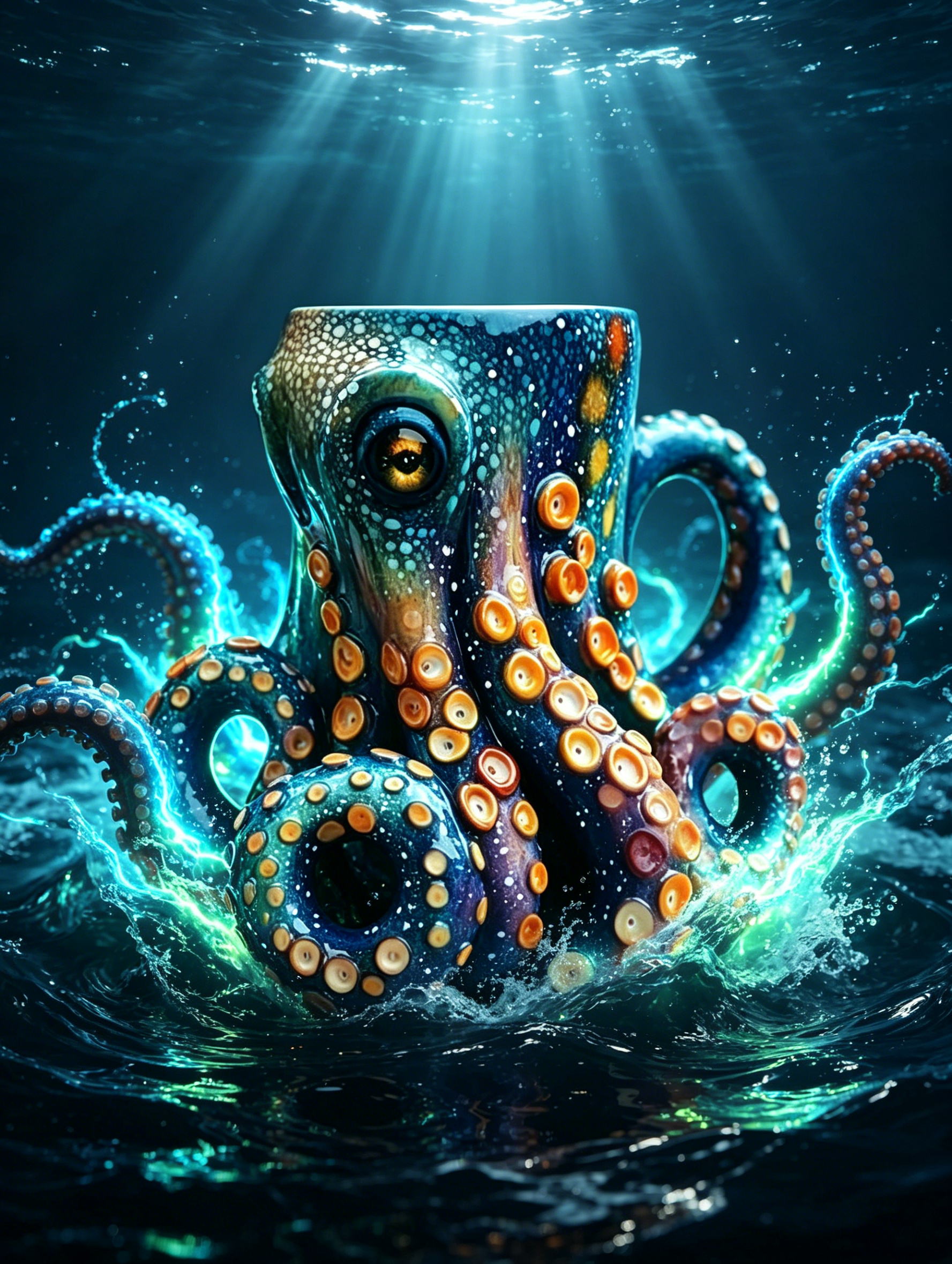 Cthulhu-Inspired Pirate Mug -- 🔥🔥Buy 2 Free Shipping