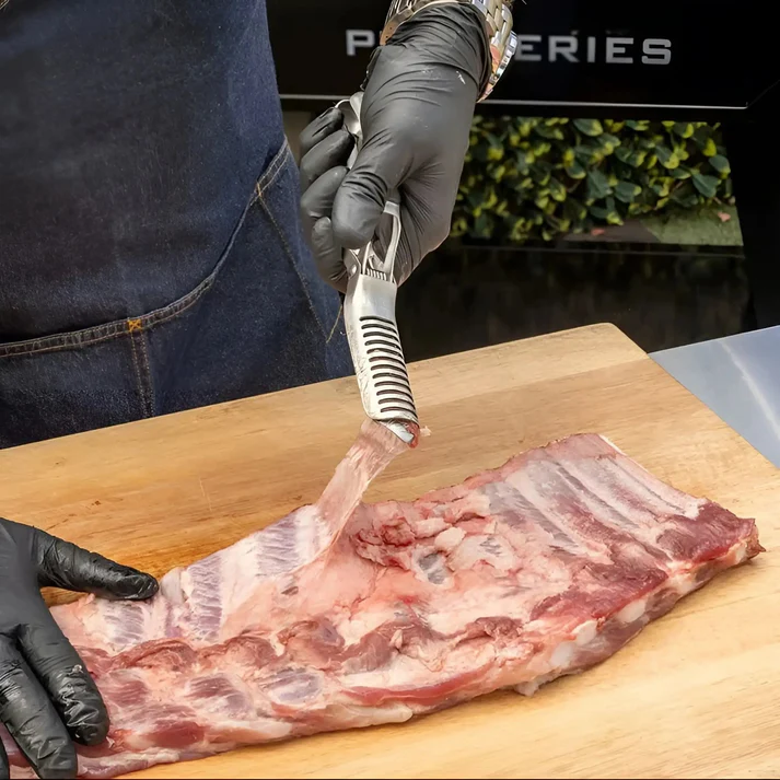 Remove Rib Membranes in 3 Seconds Without Tearing Meat