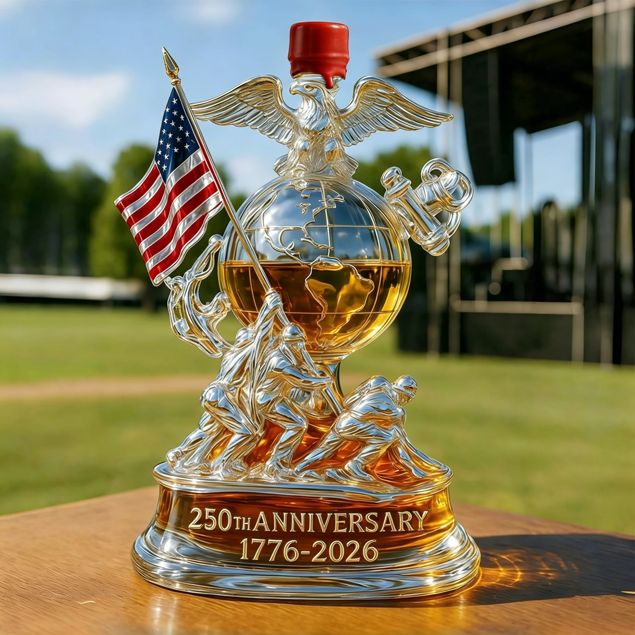 The Ultimate 250th Anniversary Commemorative Decanter