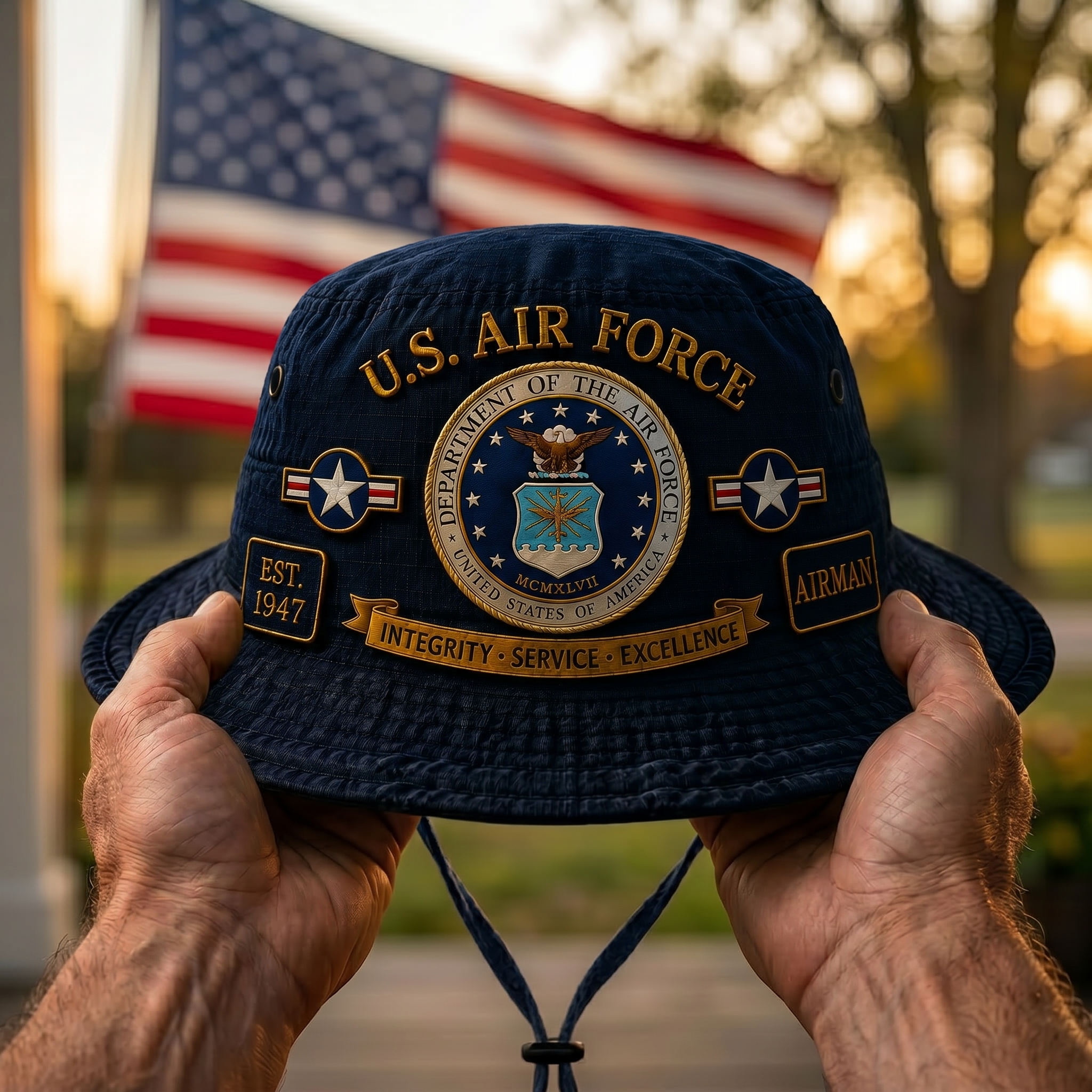 U.S. Air Force Veteran Boonie Hat — Built For Those Who Served