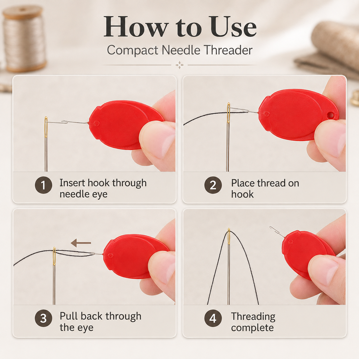 🔥Last Day 49% OFF - Easy Hook Needle Threader