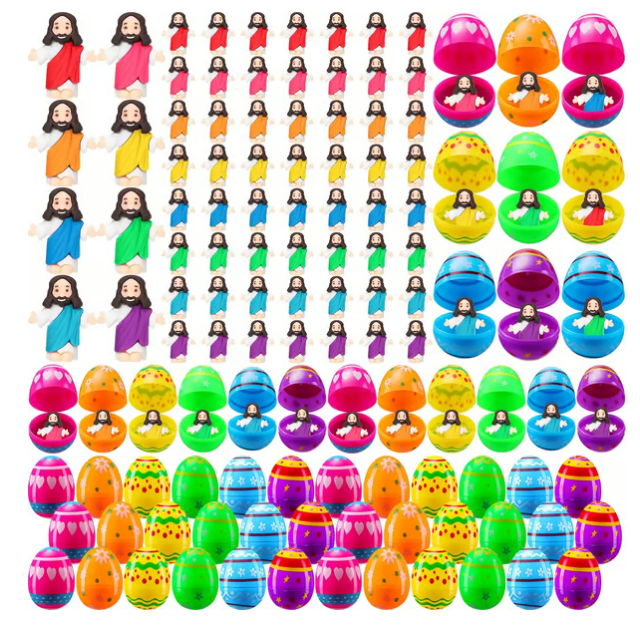 Christian Easter Surprise Eggs: Pre‑Filled Eggs with Mini Jesus Figures – Share Hope & Faith This Spring