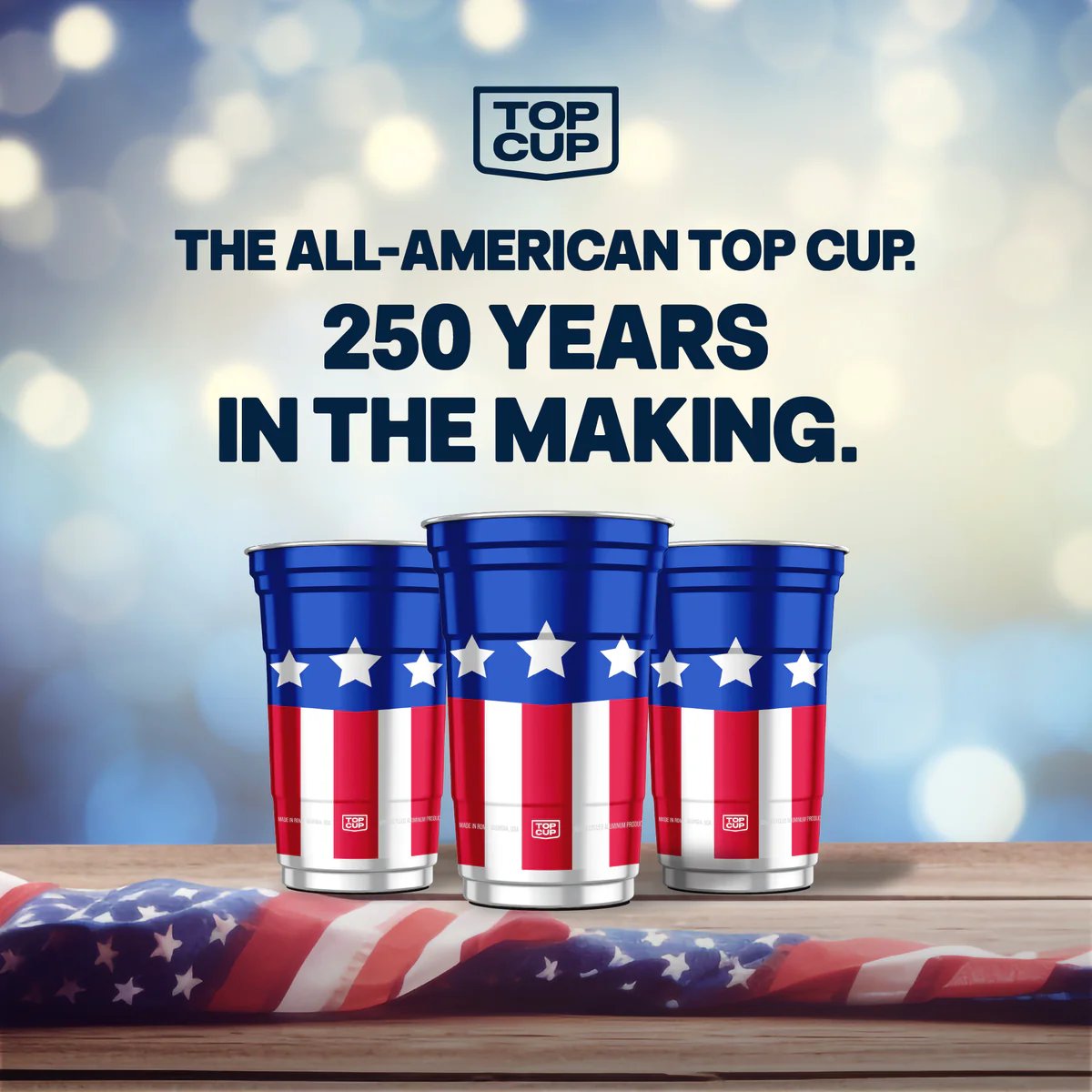 🇺🇸 America Only Turns 250 Once 🔥🔥Celebrate The Moment With America 250 Aluminum Cups
