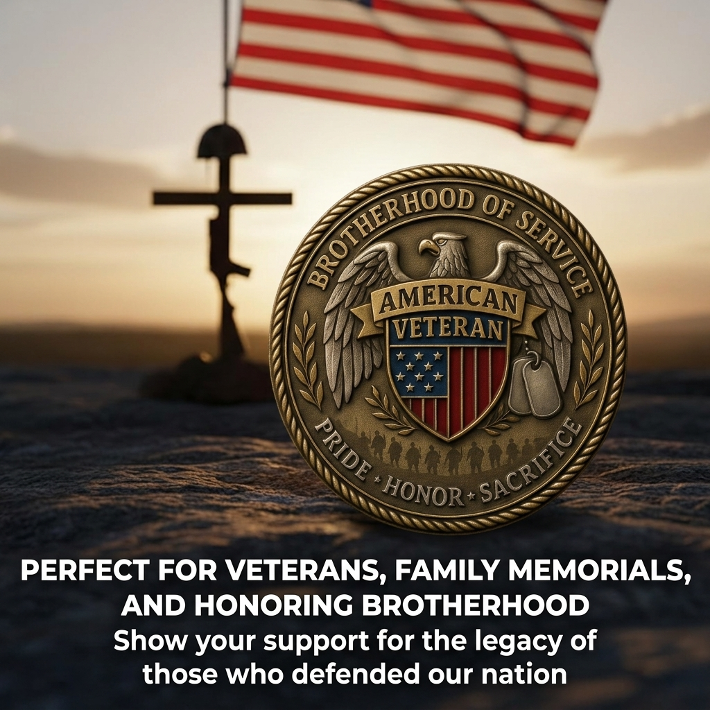 🔥Last Day 50% OFF🔥DD-214 – It’s a Veteran Thing Commemorative Coin