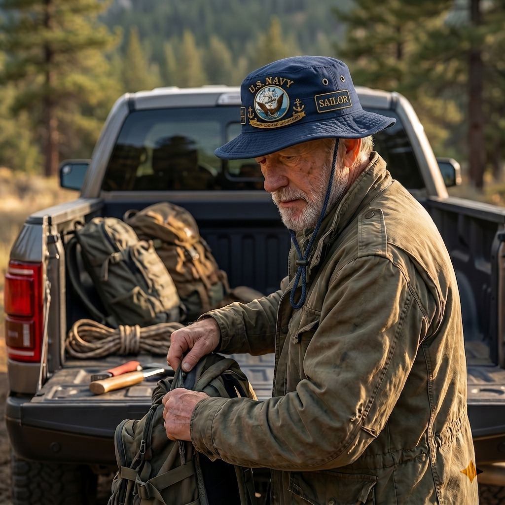 U.S. Navy Veteran Boonie Hat — A Sailor Once, A Sailor Always
