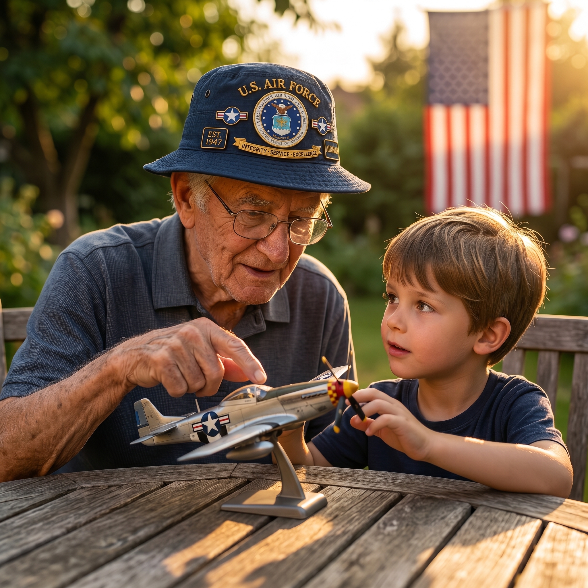 U.S. Air Force Veteran Boonie Hat — Built For Those Who Served