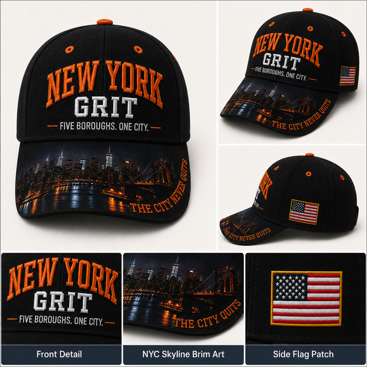 New York Grit City Pride Cap