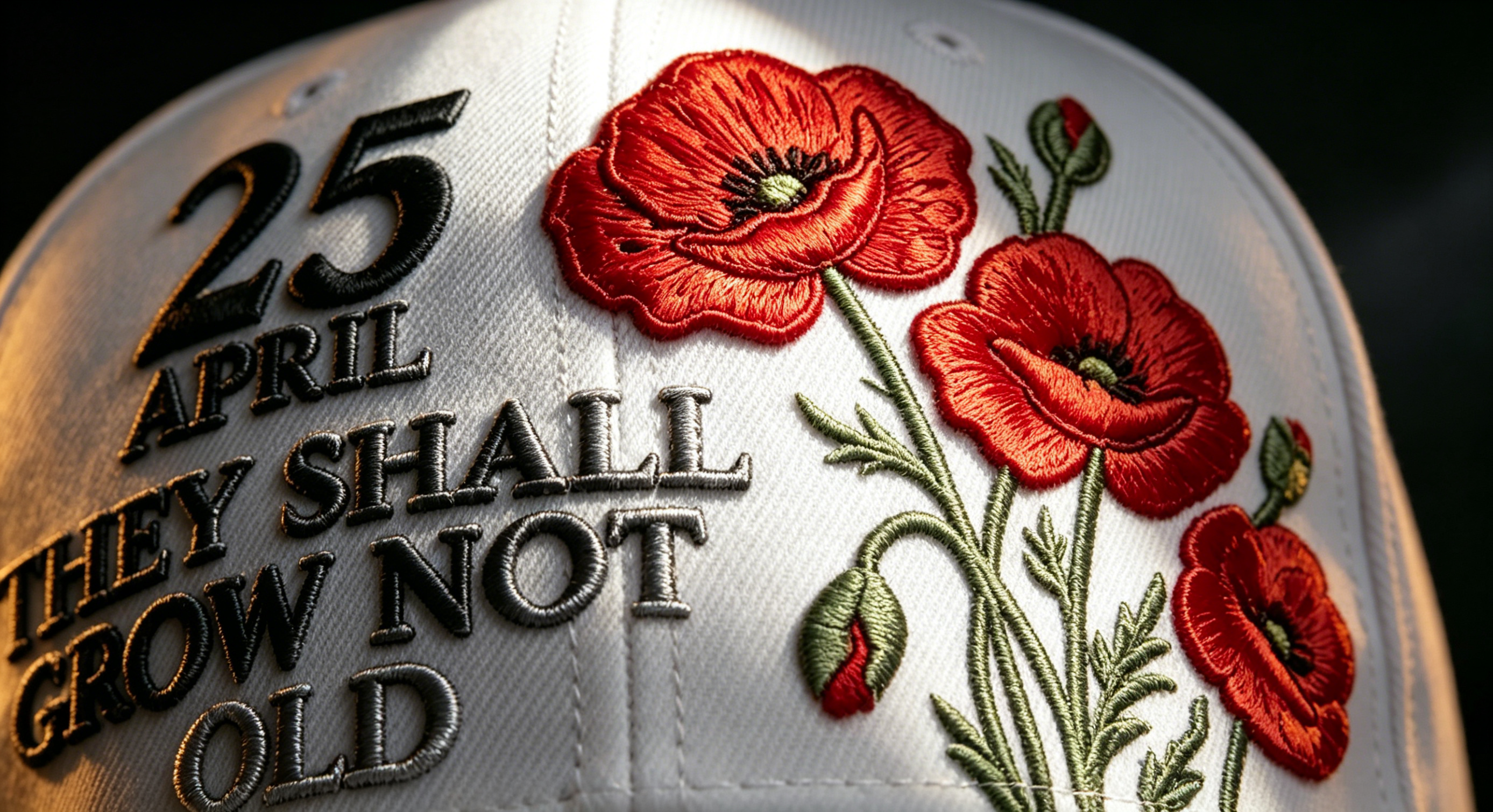 "Lest We Forget"—Gallipoli 2026 ANZAC Commemorative Cap