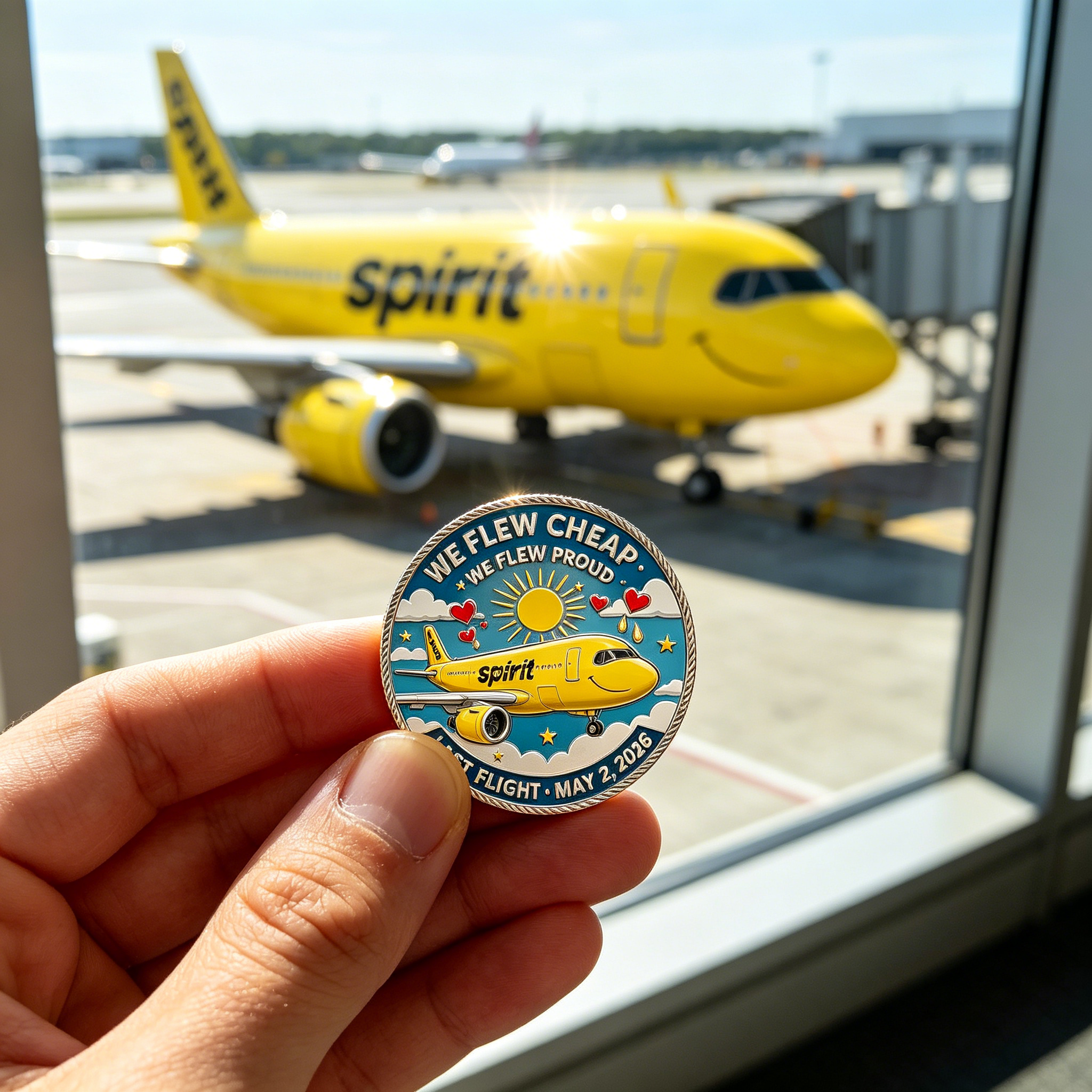 🔥 Last Day 50% OFF 🔥"I Survived The Bare Fare" Commemorative Coin