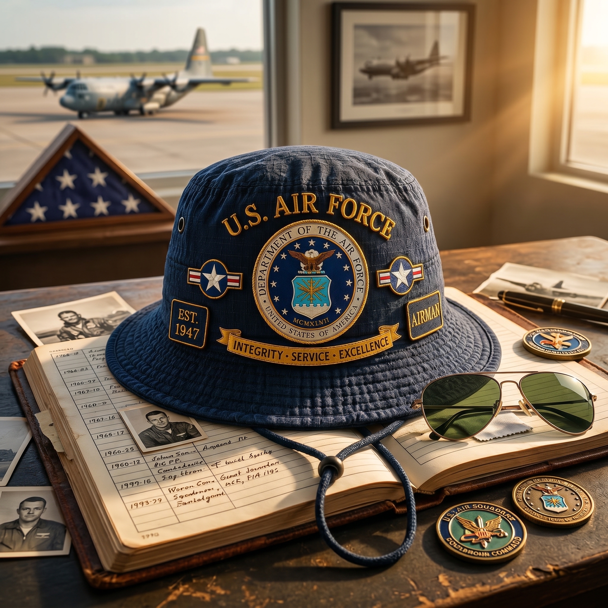 U.S. Air Force Veteran Boonie Hat — Built For Those Who Served