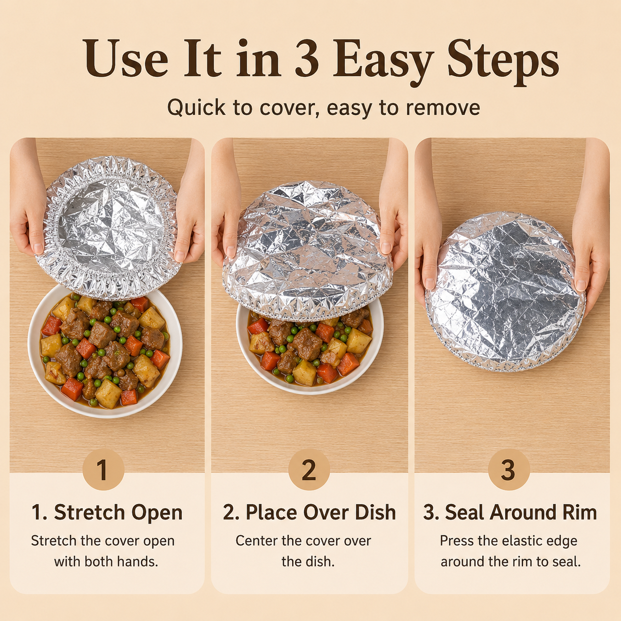 Reusable Insulated Dish Covers