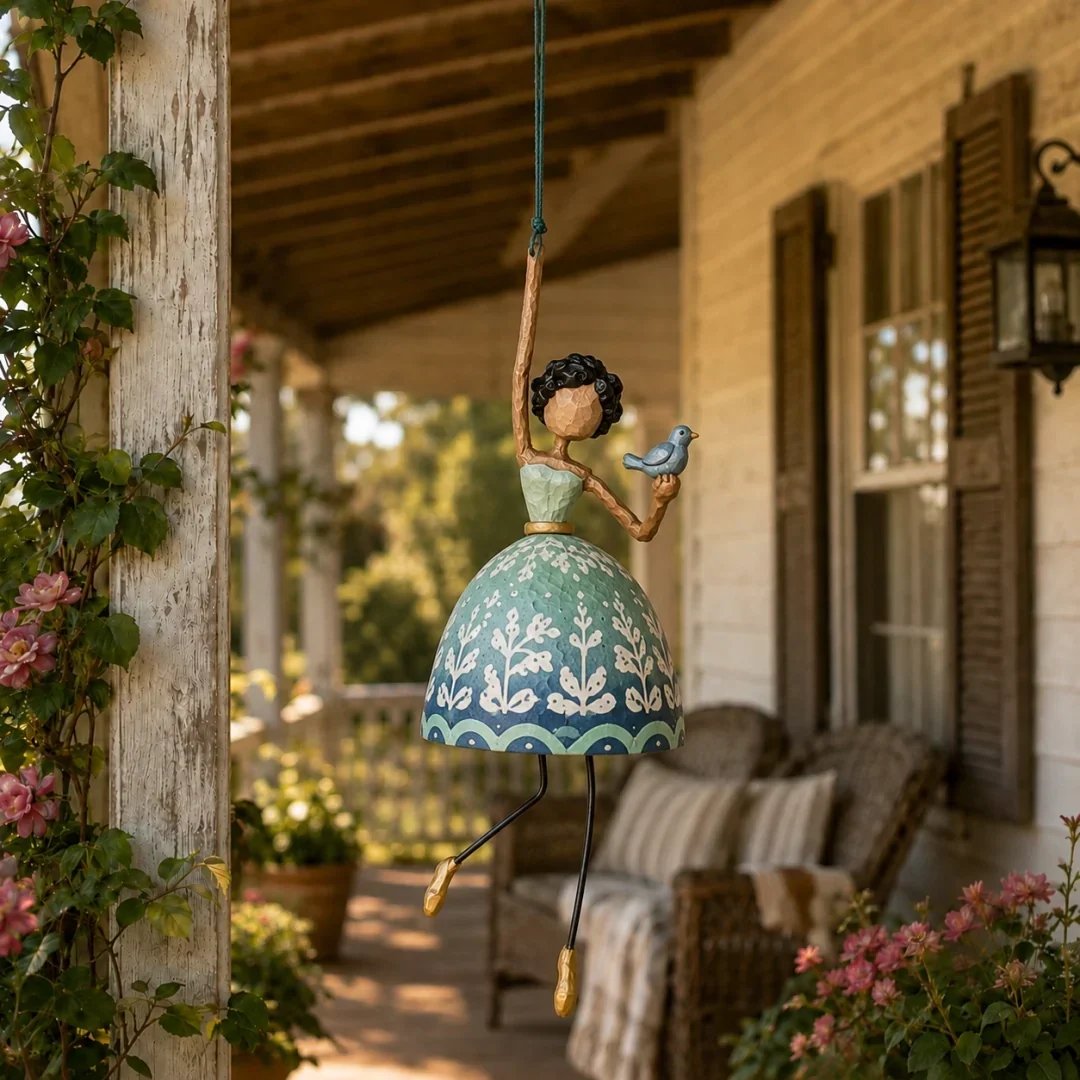 💃✨ Dancing Lady Hanging Ornament – Whimsical Decor for Home & Garden 🌸