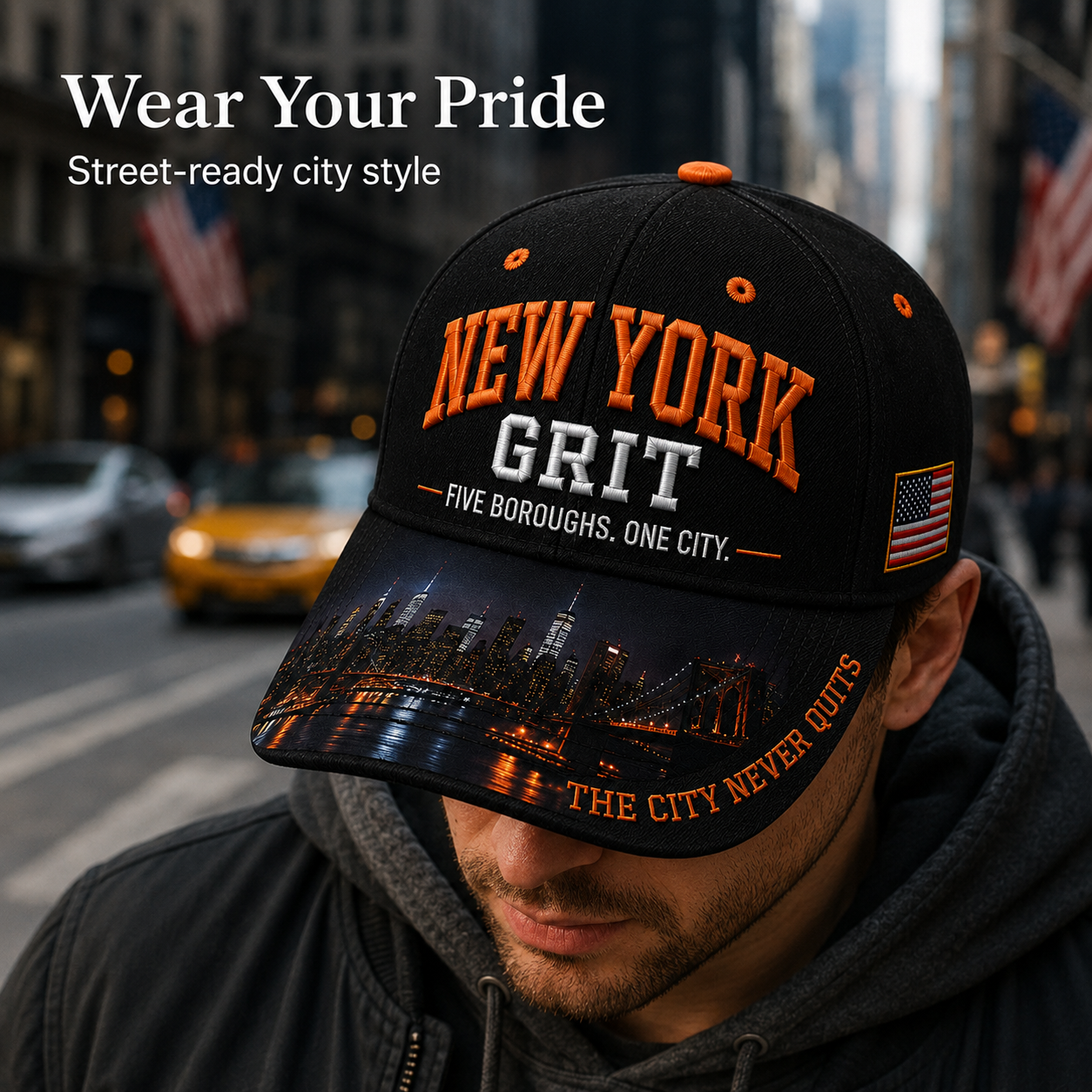New York Grit City Pride Cap
