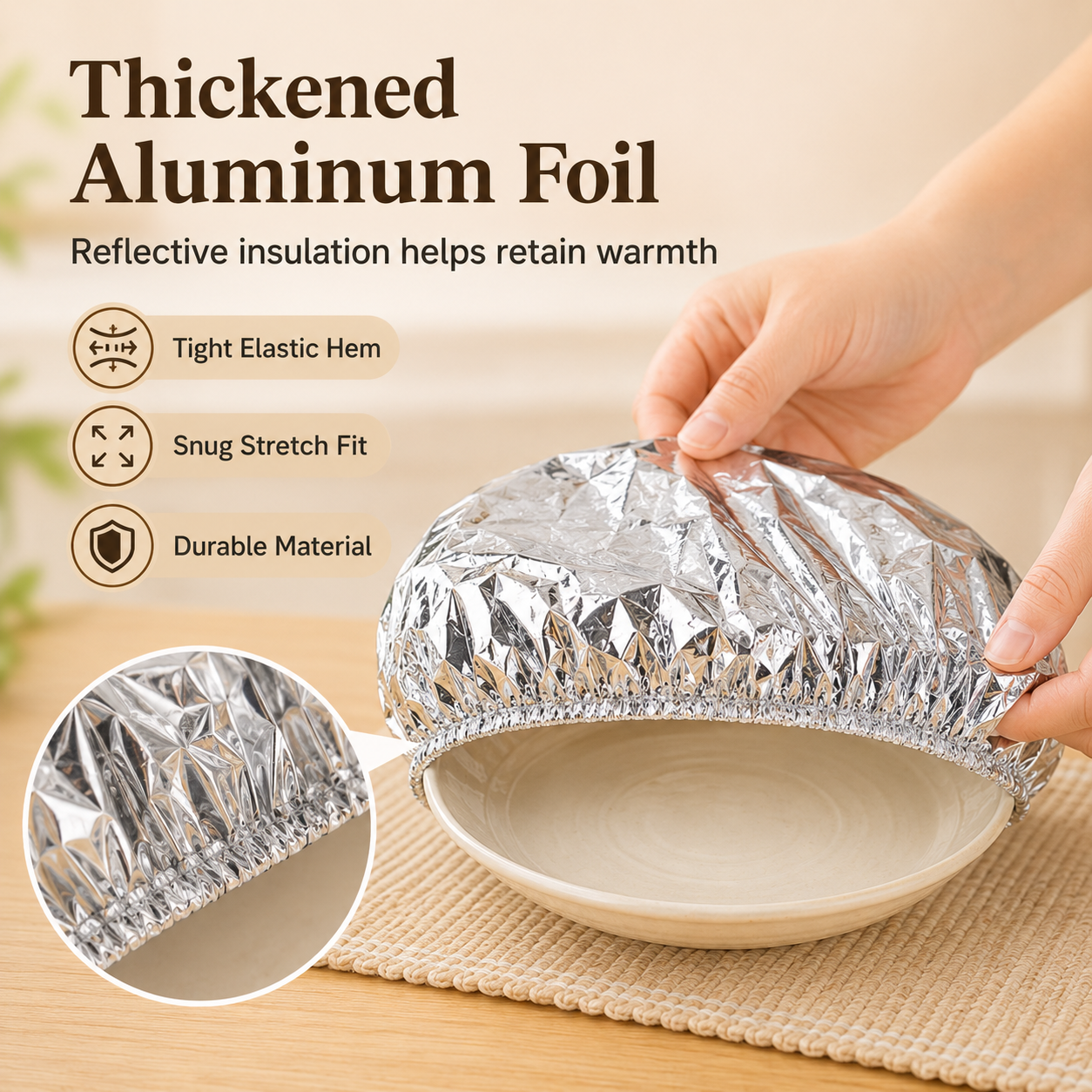 Reusable Insulated Dish Covers
