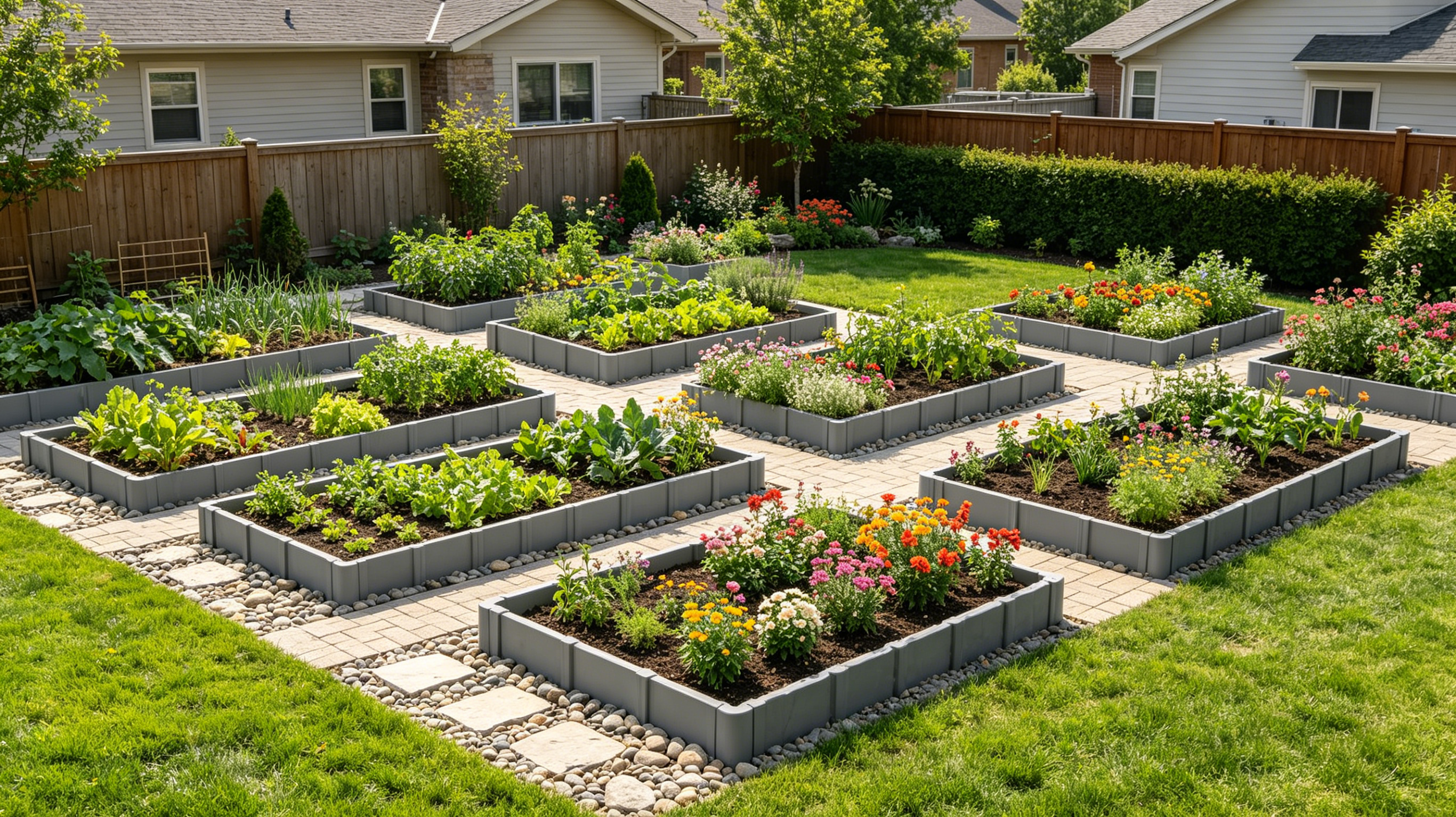 Stop Fighting Messy Garden Edges. Get the "Luxury Stone" Look in Minutes! 🧱 -- Buy 2 Free Shipping🔥🔥