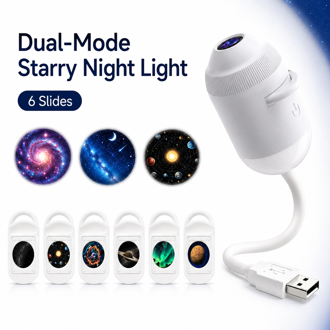 ⏰Last day Promotion 🔥-Night Light Projector - Smart Holographic Star Projector