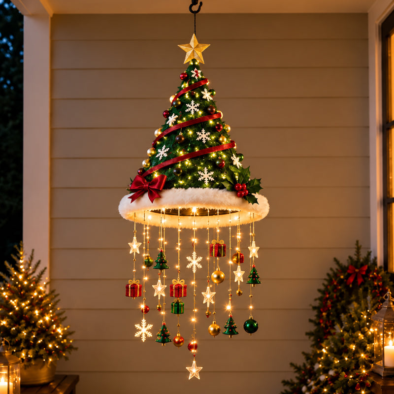 🎄✨ Christmas Hat Pendant Light — Create a Warm & Magical Holiday Atmosphere at Home