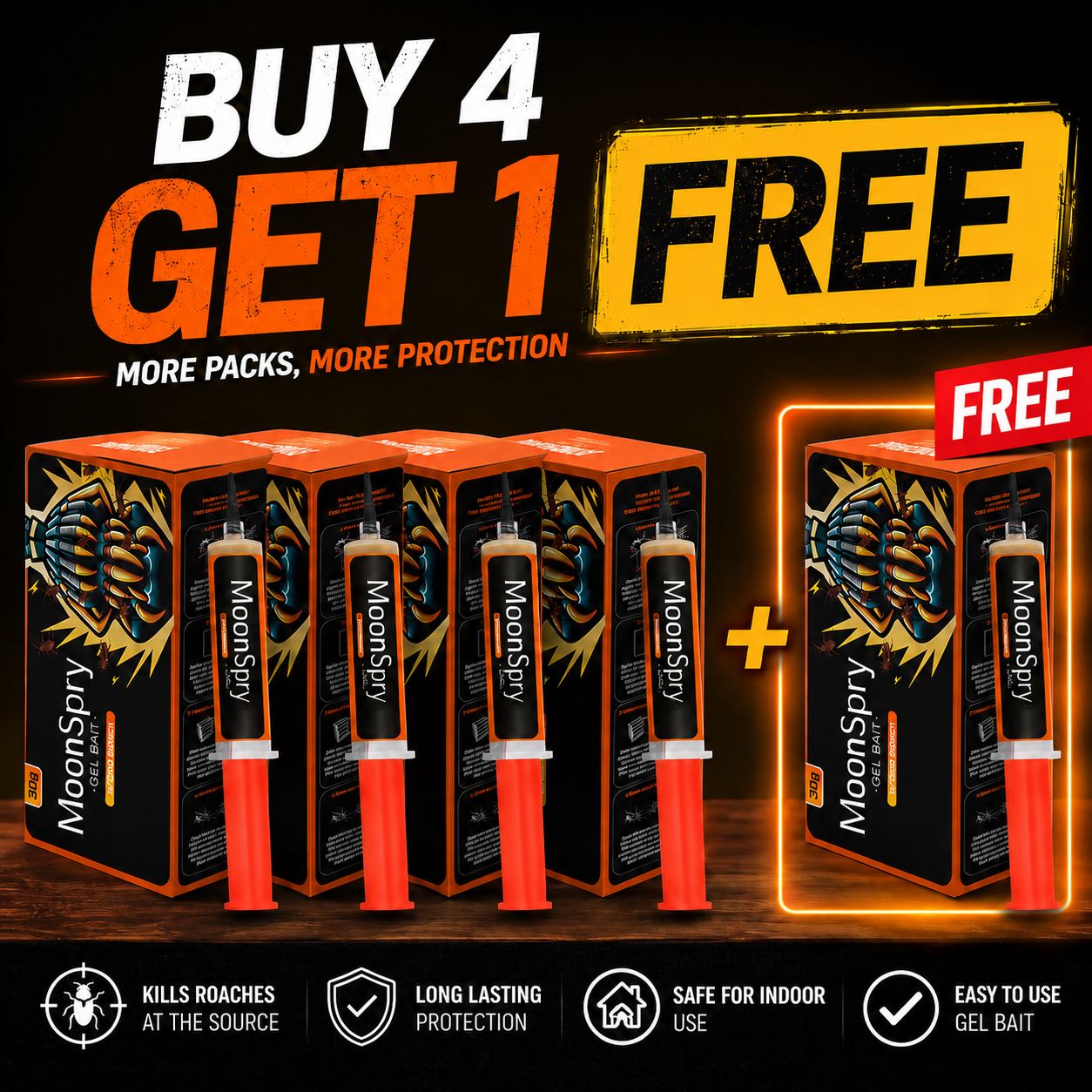 MoonSpry Gel Bait (New Upgraded Formula) --🔥🔥Free Shipping Over $39