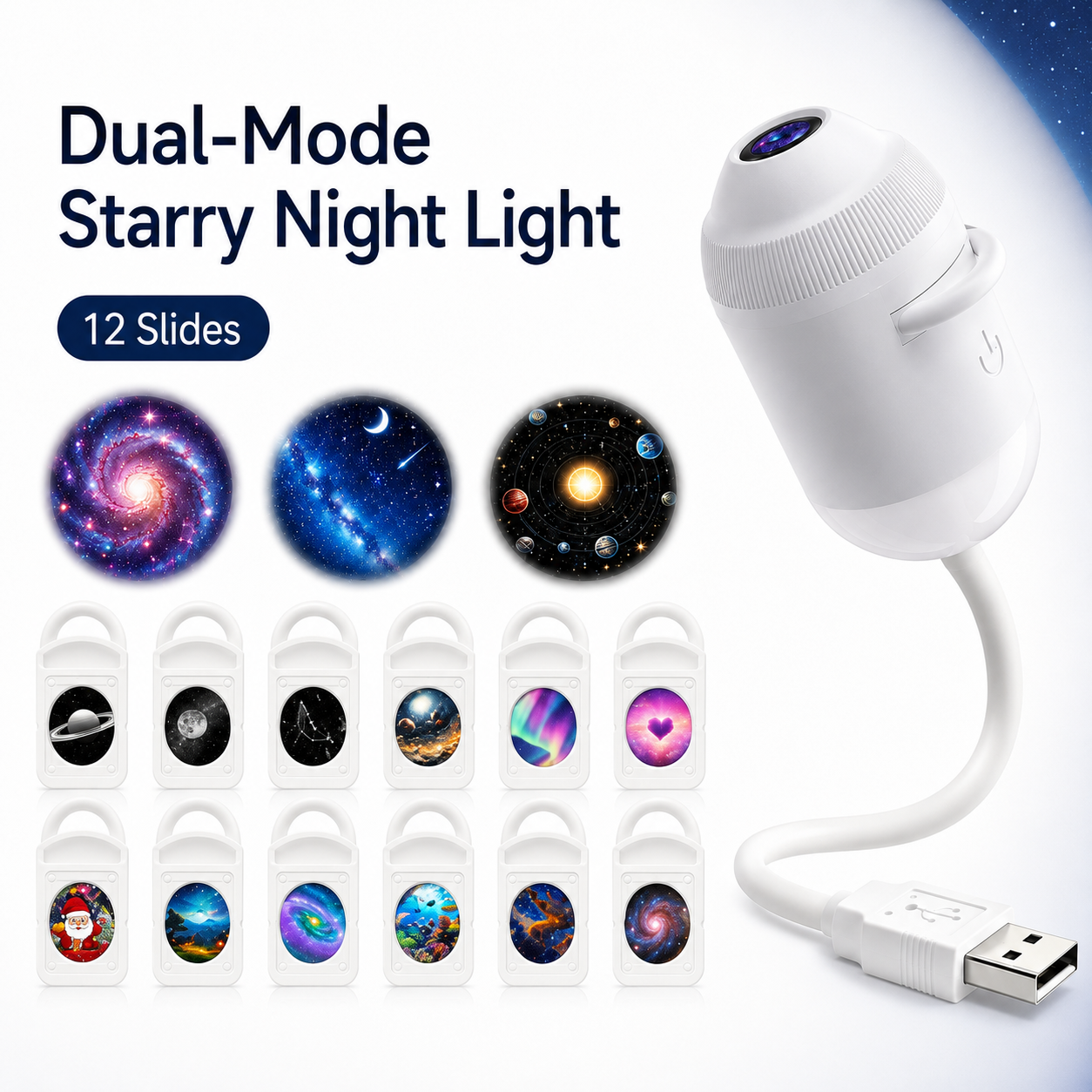 ⏰Last day Promotion 🔥-Night Light Projector - Smart Holographic Star Projector
