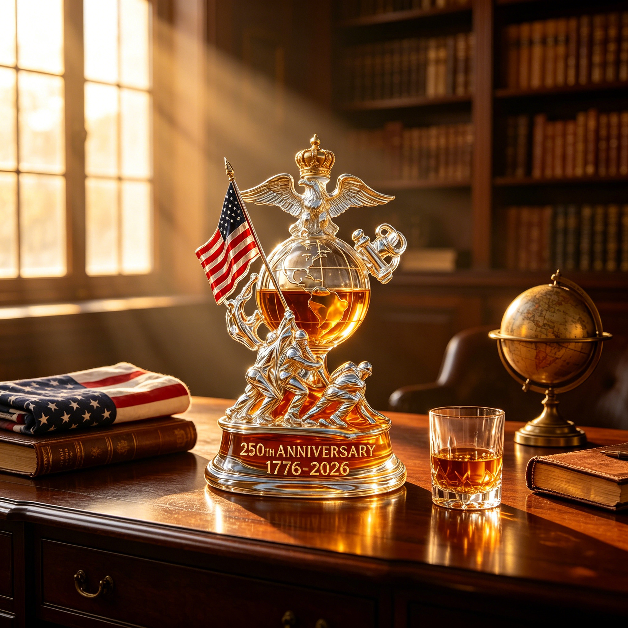 The Ultimate 250th Anniversary Commemorative Decanter -- Free Shipping Over $39🔥🔥
