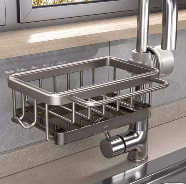 🔥🔥LAST Sale 70% OFF-(2024 New Arrival) Kitchen Sink Faucet Organizer